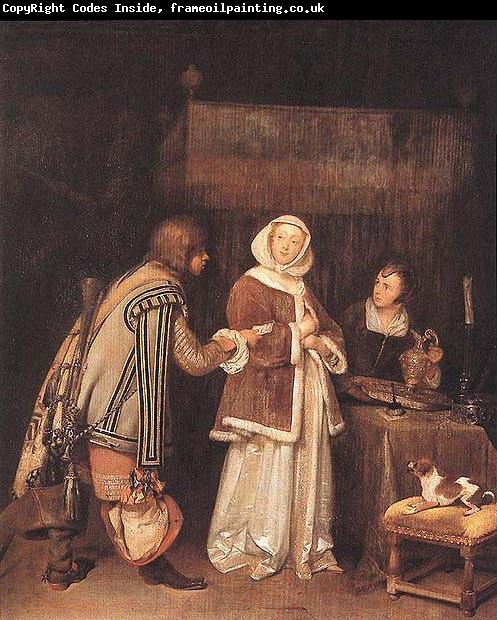 Gerard Ter Borch The letter by Gerard ter Borch